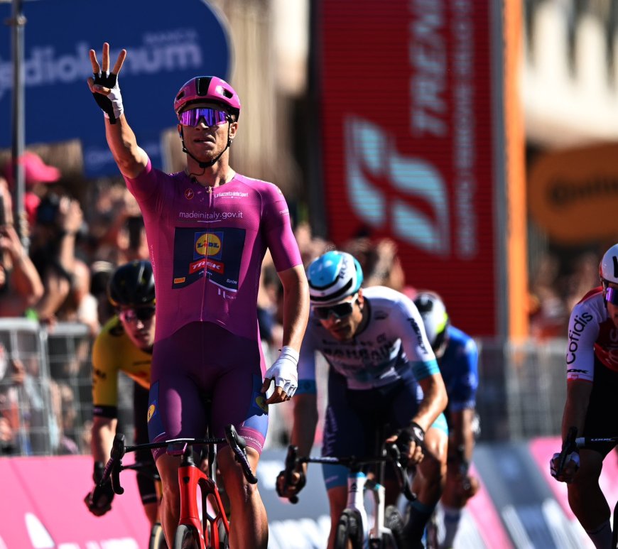 Milan venç en la 13a etapa del Giro Itàlia (M). Foto: Lidl - Trek | Getty Images Sport